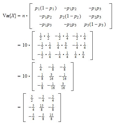 Image result for Multinomial Distribution Equation
