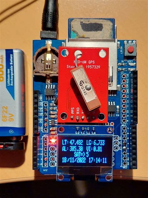 Toradh íomhá ar Module GPS Arduino