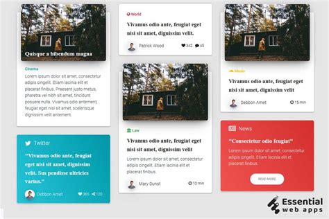 Image result for Bootstrap 4 Card Examples