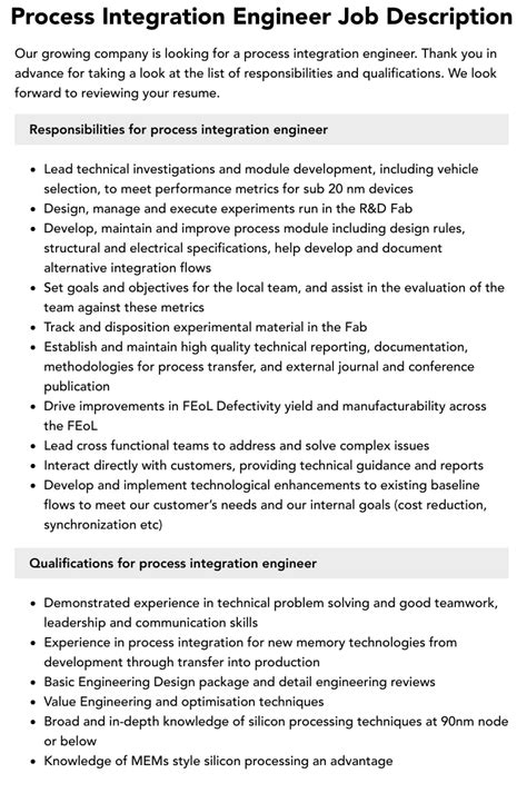Process Integration Engineer に対する画像結果