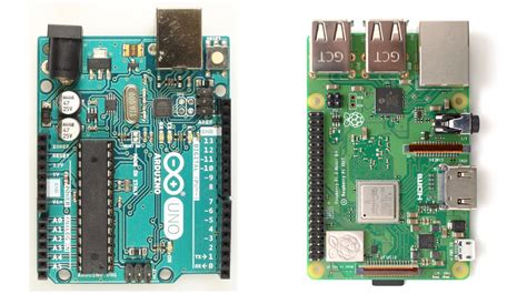 Image result for Arduino Board vs Raspberry Pi Board