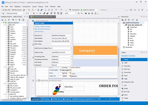 Image result for dbForge Studio for MySQL Custom