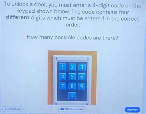 Image result for Solve 4 Digit Code