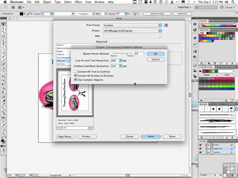 InDesign Flatten Transparency に対する画像結果