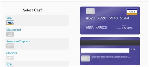 Afbeeldingsresultaten voor Fake Credit Card Numbers Generator Zip Code