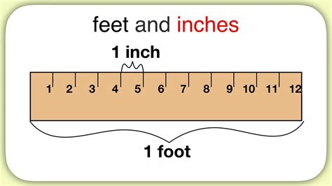 Toradh íomhá ar Inches to Feet Conversion Chart for Height