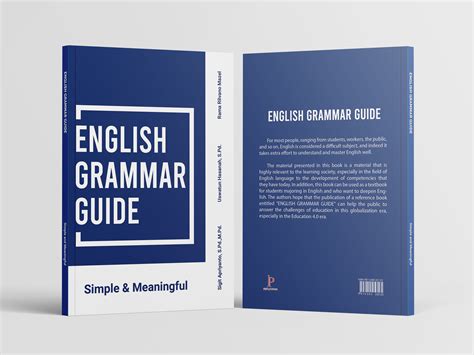 Image result for English Grammar Book Cover Template