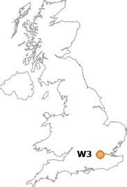 Image result for W3 Postcode