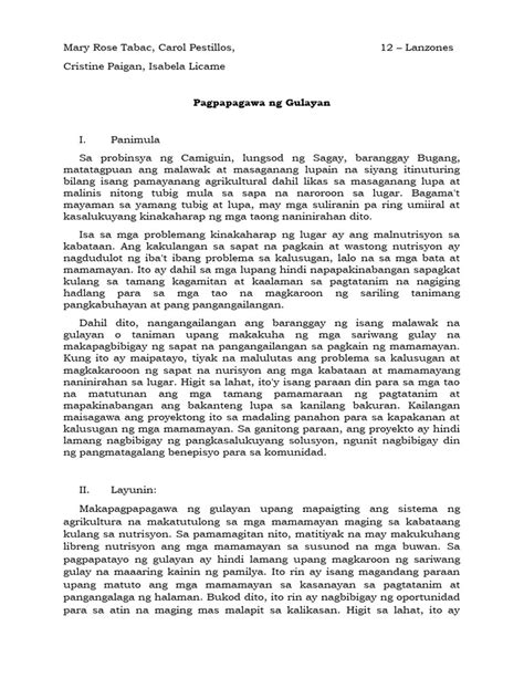 Image result for Project Proposal Writing Sample PDF