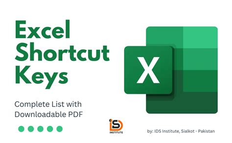 Excel Shortcut Keys PDF に対する画像結果