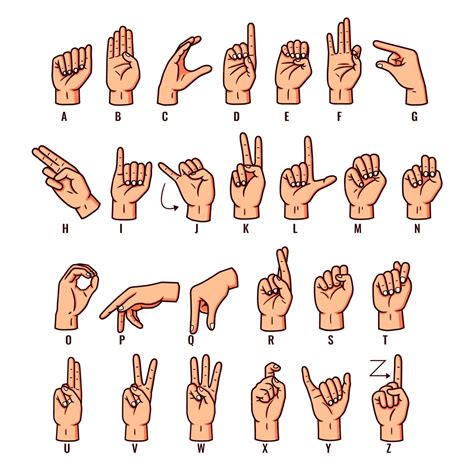 Image result for Sign Language Drawing 1