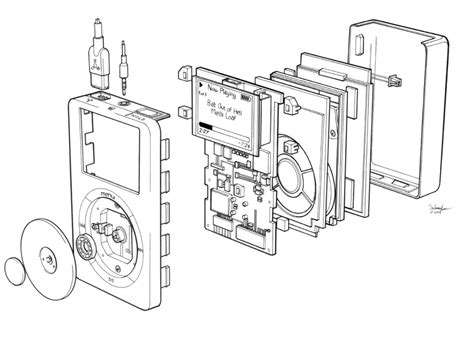 Afbeeldingsresultaten voor Exploded Assembly Drawing of iPhone MB