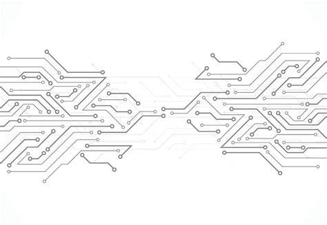 Toradh íomhá ar Circuit Background Vector Design