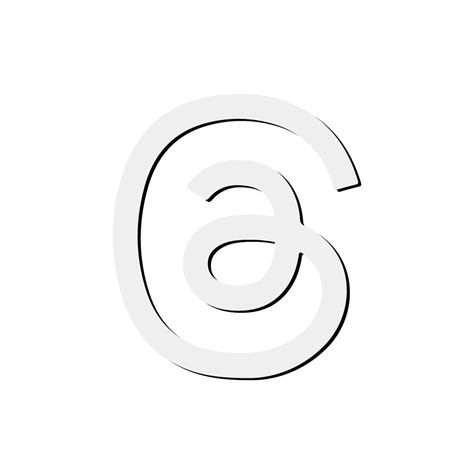 Image result for Threads Icon Transparent White Color