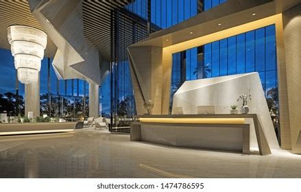 Image result for Hotel Reception Design with PVC Panel