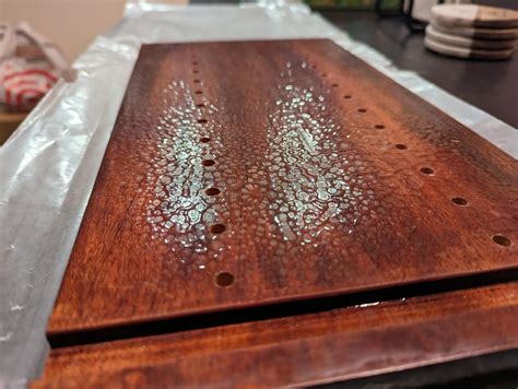 Toradh íomhá ar How to Fix Epoxy Table Top Not Dry