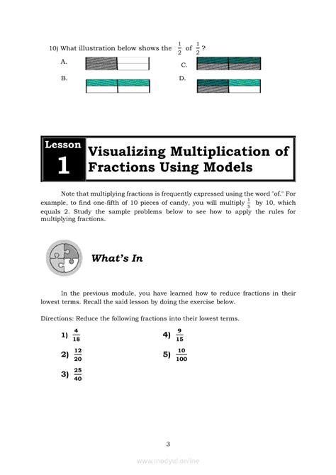 Image result for Fraction Model for Class 5