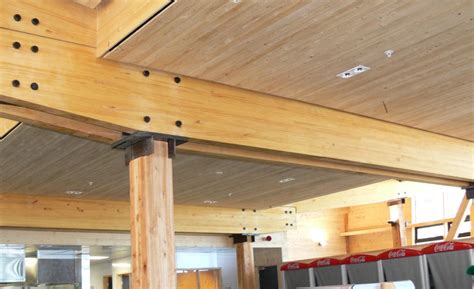 Image result for Heavy Timber Column Beam Connection