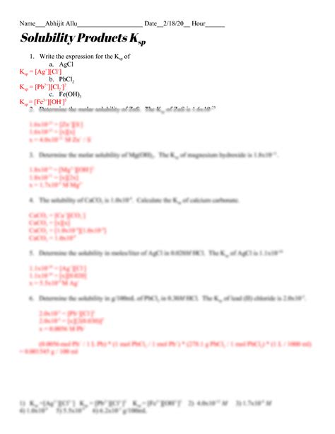 Solubility Questions に対する画像結果