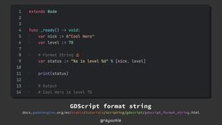 Image result for Gdscript Declare String Variable