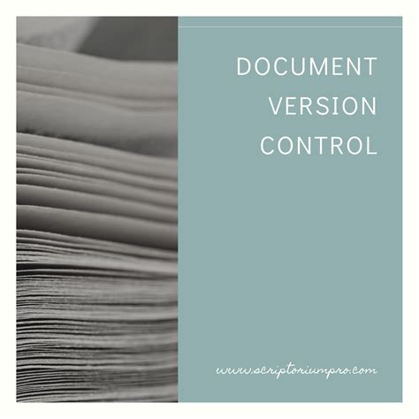 Image result for Document Version Control Process