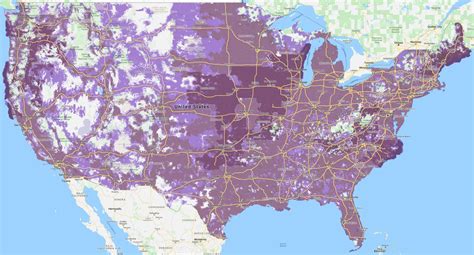 Image result for Consumer Cellular National Coverage Map