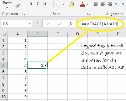 Toradh íomhá ar Sample Average Formula Excel