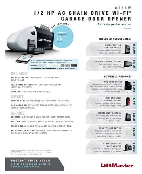 Image result for Model 8165 Lift Master Remote Controller