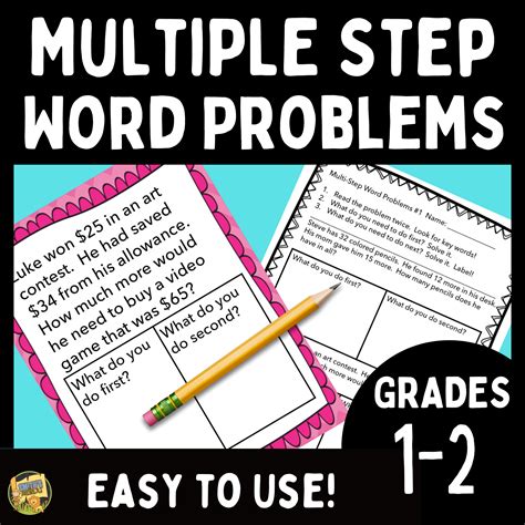 Image result for 2 Step Addition and Subtraction Word Problems