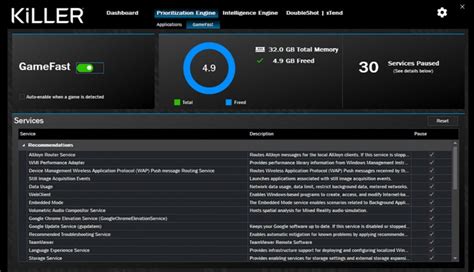 Image result for MSI Killer Control Center
