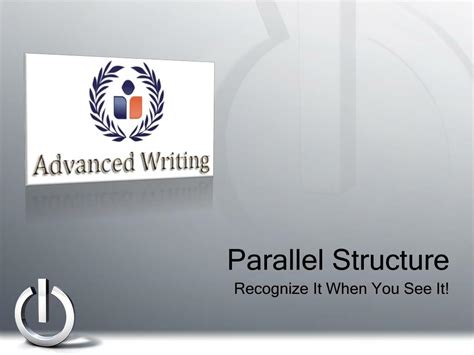 Afbeeldingsresultaten voor Presentation Parallel Structure