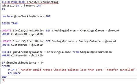 Image result for Begin Commit Transaction SQL