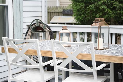 Image result for DIY Tile Patio Table