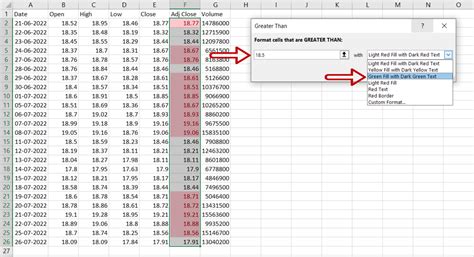 Excel Rules Cell Color-এর ছবি ফলাফল