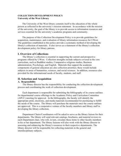 Afbeeldingsresultaten voor Elements of Collection Development Policy in Library