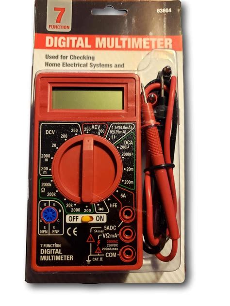 Image result for 7 Function Digital Multimeter
