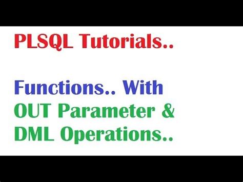 Afbeeldingsresultaten voor function in pl/sql