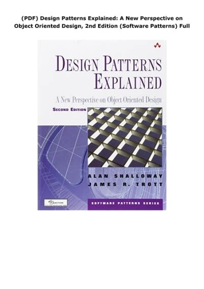 Object-Oriented Programming Design Patterns PDF に対する画像結果