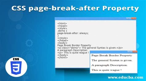 Image result for CSS Page Break