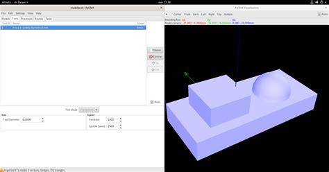 PyCAM Laser に対する画像結果