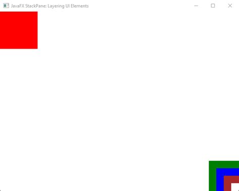 Image result for JavaFX Spacer