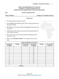 Toradh íomhá ar Basic Math Examination