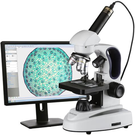 AmScope Digital Microscope に対する画像結果