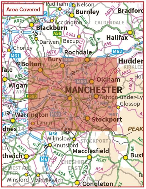 Postcode Map of Manchester に対する画像結果