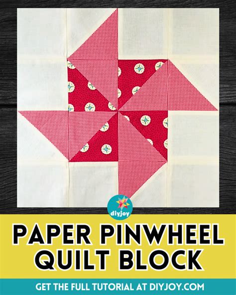 Easy Pinwheel Quilt Block Pattern に対する画像結果