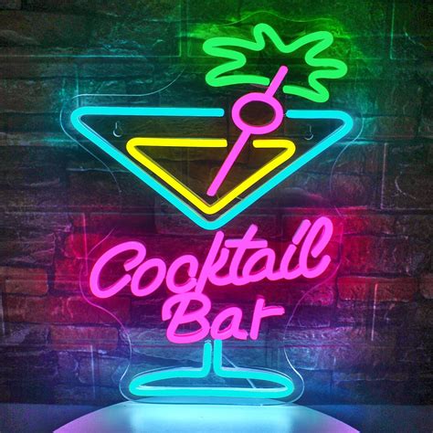 Image result for Cocktail Neon Sign