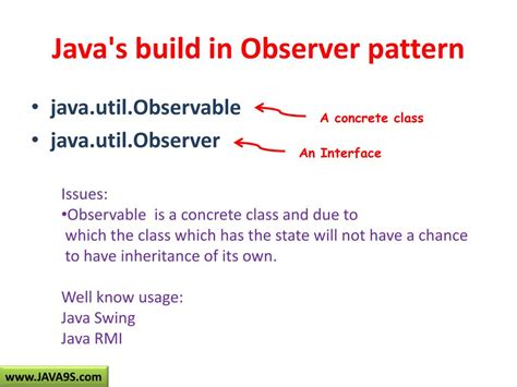 Image result for Observer Design Pattern Java Presentation