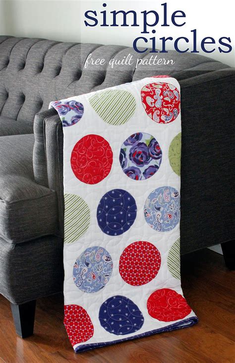 תוצאת תמונה עבור Easy Circle Quilt Pattern