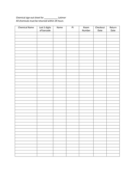 File Sign Out Sheet に対する画像結果