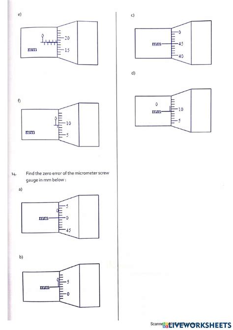 Micrometer Reading Practice Exercise に対する画像結果